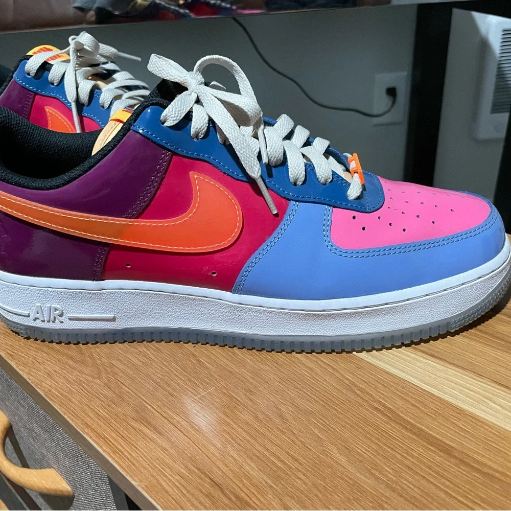 Nike Air Force 1 undefeated size 10.5 - Picture 6 of 7